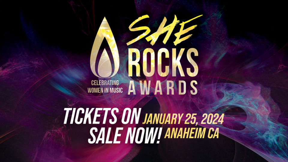 She Rocks Awards Tickets Are Now Available