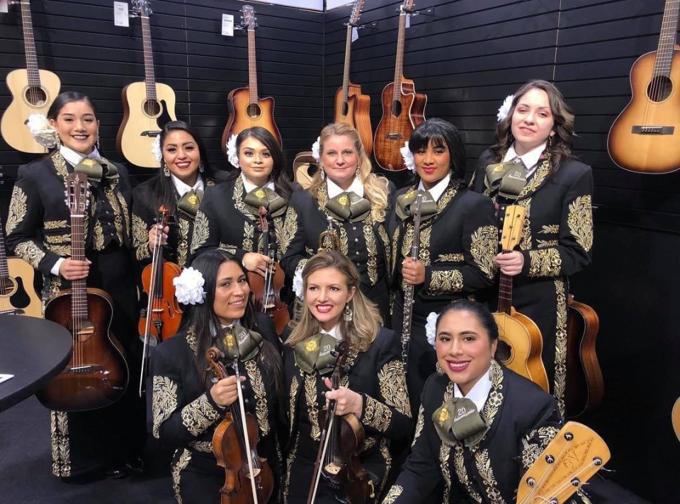 The Mariachi Divas at The NAMM Show 