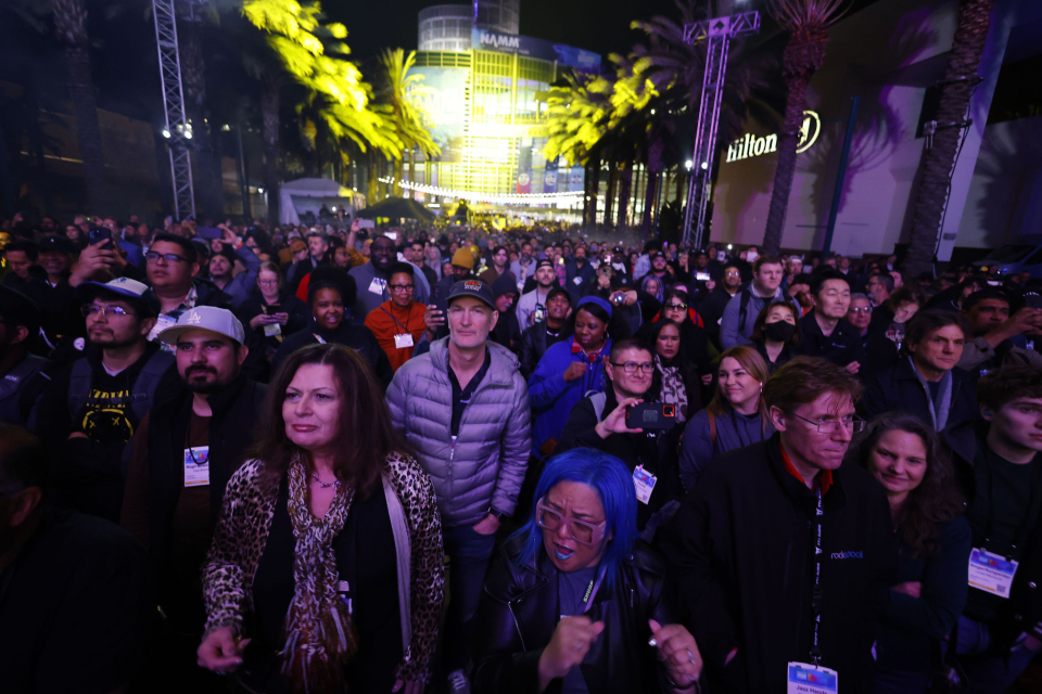 Huge Crowds Packed Anaheim Convention Center For The 2024 NAMM Show   Attendeesatthenammshow 