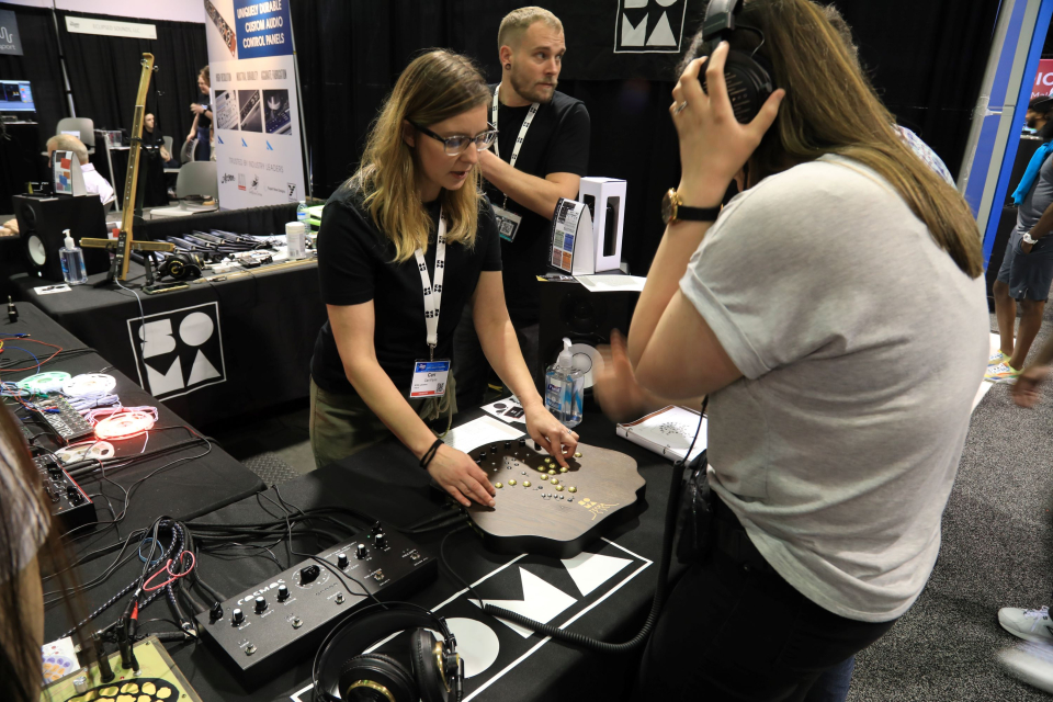 tactile instruments at the namm show