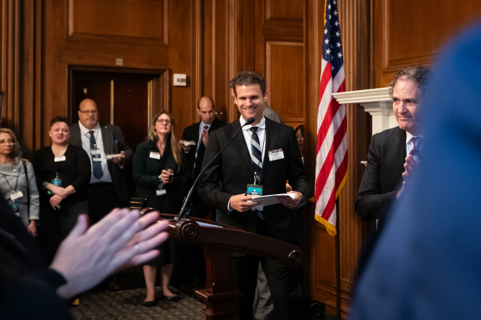 namm CEO john mlynczak in the Capitol Building