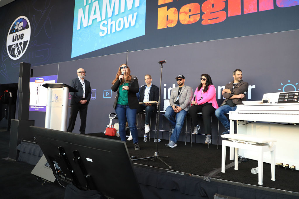 best in show panel at the namm show