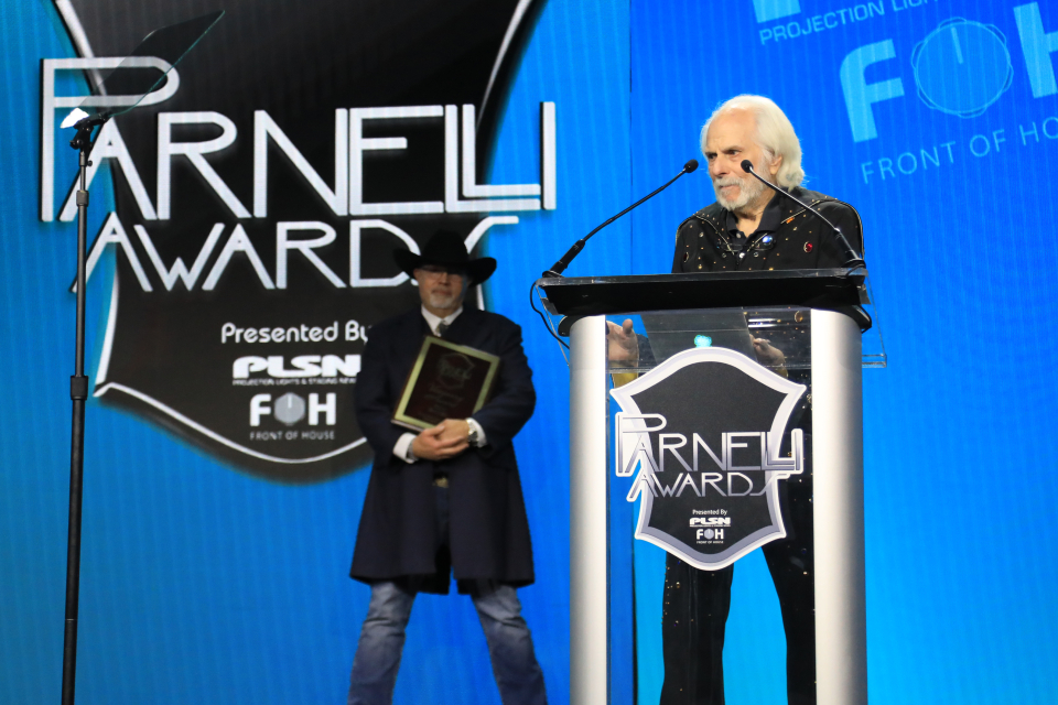 roy bickel at the parnelli awards