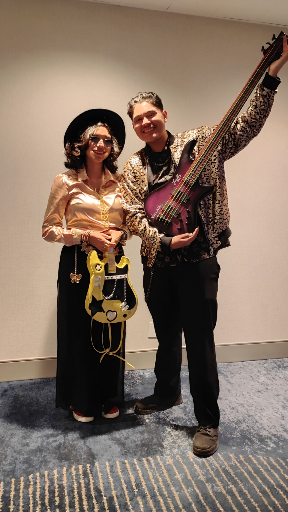 musicians sport their namm show fashion