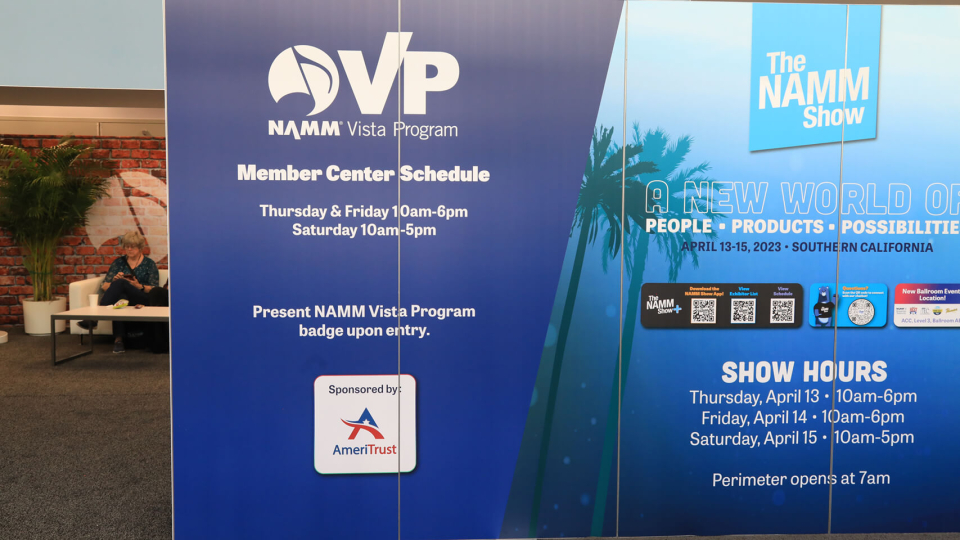 NAMM VIP Buyer Program Presenting Sponsor NAMM