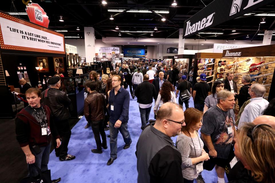 Global Music Industry Comes Together For Record Breaking NAMM Show ...