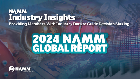 2024 namm global report cover