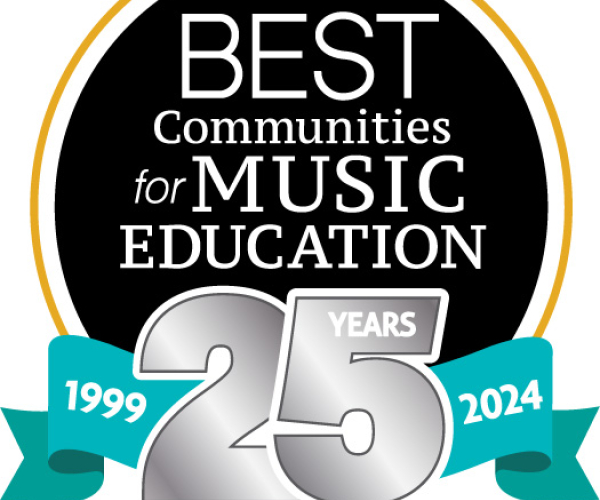Image of the Best Communities for Music Education program logo